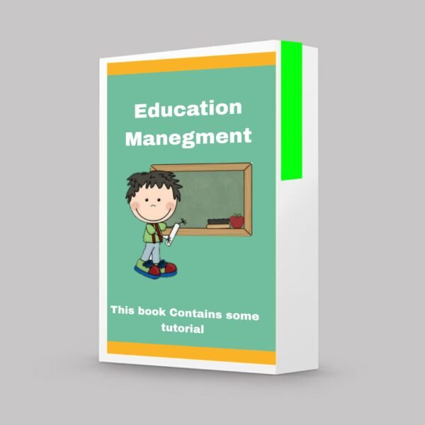 Education Manegment (Some tutorial) PDF